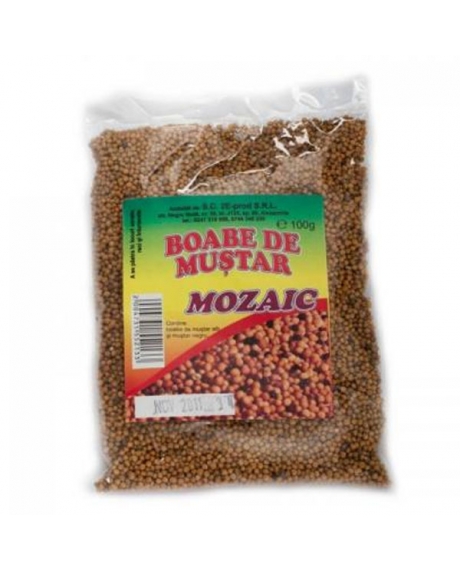 Boabe de mustar dulce mozaic 100 g - 2E Prod